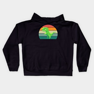 Retro Style Vintage Dinosaur Kids Hoodie